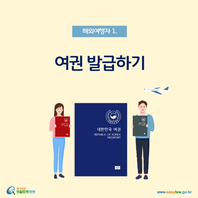 해외여행자 1. 여권 발급하기
